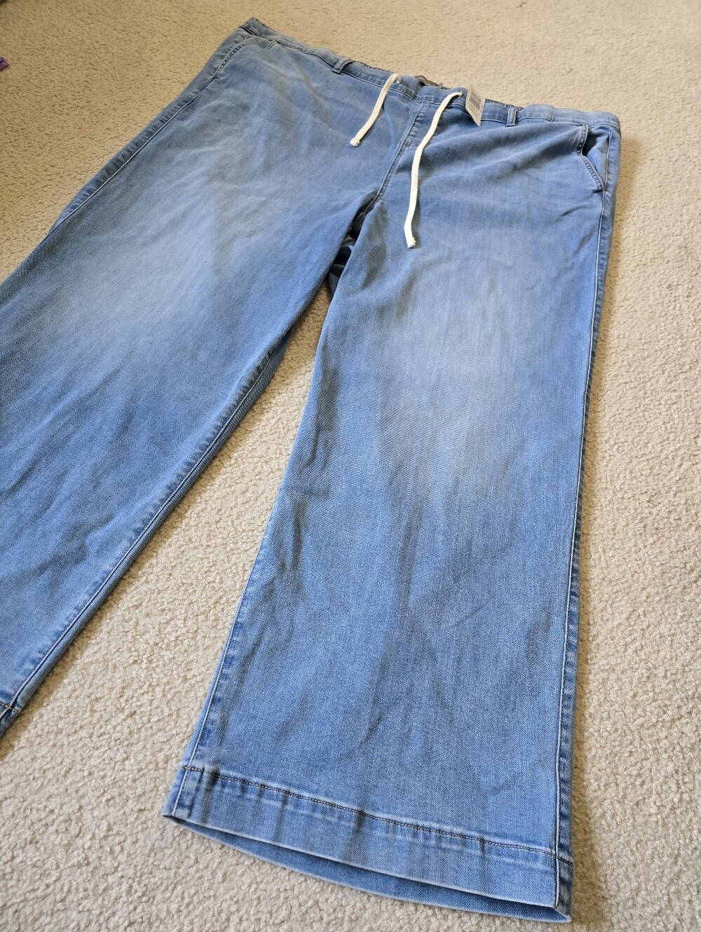 NWT Torrid 5X Weekend Wide Leg Mid-Rise Jean 5R Regular - Picture 5 of 16